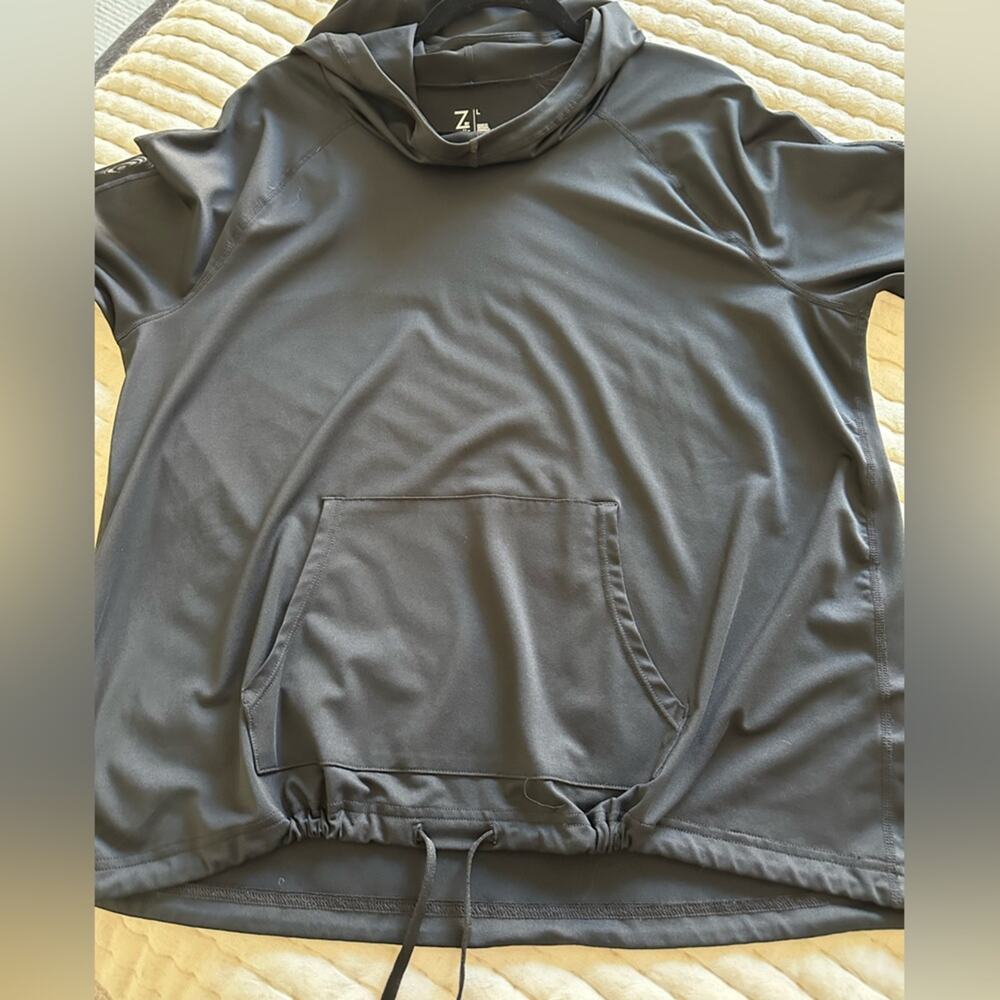 Z by Zella black hoodie, size large - Picture 5 of 9